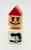 PLAYSKOOL Familiar Places and Play Friends #430 McDonalds - Manager, plastic toy figure with smiling face, red triangular hat, white uniform with bow tie and badge.