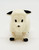 Playmates 1985 Li'l Playmates Farm Play Set - Sheep, a small plastic toy sheep with a cute face, black ears and black hooves on a plain white background.