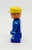 LEGO Duplo Male Figure Blue Legs Blue Top with Yellow Cap