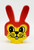 LEGO DUPLO Figure Head Animal 2 x 2 Base Bunny / Rabbit with Whiskers Pattern