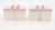 LEGO DUPLO White Cabinet with Pink Drawers Lot of 2, Lego Duplo storage units for children, pink and white furniture for kids' playroom.