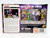 Boss Fight Studio Vitruvian H.A.C.K.S. Series 2 - Stheno Fallen Necromancer action figure, detailed in purple and yellow costume, with multiple interchangeable accessories, set against a backdrop of a stone castle wall.