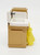 Mattel 1980 The Littles - Kitchen Sink and Ice Box, vintage plastic miniature toy with small sink, faucet, and yellow cloth detail.