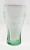 Libbey Glass Coca Cola 16 Oz Flat Tumbler - Green