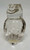 Princess House 24% Lead Crystal Owl Figurine, Made in West Germany, clear cut glass owl sculpture.