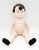 Ceramic 15" Brown Hair Boy Strung Doll