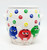 Benjamin & Medwin 2001 M&M Ceramic Utensil Holder, colorful M&M characters and candies design