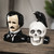 Pacific Giftware Edgar Allen Poe Salt & Pepper Halloween Shaker Set