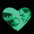 Glow in the Dark Heart Shape Frankenstein w/ Bride Backpack