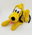 Toy Factory Disney 11" Pluto Stuffed Animal, yellow plush stuffed dog with black ears and eyes, pink tongue sticking out, soft and cuddly plush toy for children.