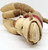 Penney's Towncraft 16-inch Sock Monkey Stuffed Animal, a plush sock monkey toy with a red collar, embroidered facial features, and a striped beige and brown body.