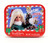 Russell Stover Candies Russell Stover 1997 Barbie Christmas Assorted Chocolates Empty Tin, decorated holiday-themed Christmas tin featuring Barbie doll and Christmas tree.
