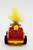 RUSS SL Yellow Hair Troll Driving Fire Truck Pull Back Toy