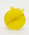 Unknown Vintage Plastic Yellow Easter Chick Figurine, vintage yellow plastic Easter chick figurine with a shiny surface and detailed features, perfect for Easter decoration and collectible display.