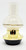 Plastic Battery Operated 1992 Classic Lamp - Gold