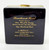 Ardleigh Elliot 2001 Elvis Presley Heartbreak Hotel Box, vintage collectible porcelain music box with gold lettering and black finish, not working.