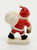 Vintage Plastic Santa Claus Christmas Cake Topper