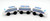 Wooden Bullet Train Magnetic Linked Train Set