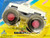Canton Chang Sheng Toys Super Wheels White Truck, toy white and black truck with red wheels in plastic packaging.