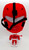 Disguise 2021 Move a Mask Buddies Power Rangers - Red Ranger, red mask with black straps and a small Red Ranger figurine with a helmet and uniform at the bottom.