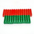 MEGA BLOKS Mattel Mega Bloks 2 X 4 Lot of 7 Red and 6 Green Blocks, colorful plastic building blocks for children.