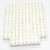 MEGA BLOKS Mattel Mega Bloks 2 X 2 Lot of 40 White Blocks, a collection of small white plastic building blocks with circular studs on top arranged in a grid pattern.