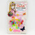 Unbranded Vintage Sweet Princess Pretty Beads Kit, colorful plastic beads for making necklaces, in damaged packaging with cartoon princess and butterfly illustrations.