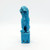 Unknown Chinese Foo Dog 4.25-inch Ceramic Turquoise Figurine, a detailed ceramic statue of a traditional Chinese guardian dog in vibrant turquoise color.