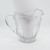 Fostoria Vintage Fostoria Coin Clear 32 oz. Glass Pitcher, elegant and transparent vintage glass pitcher with embossed coin pattern, featuring a sturdy handle and a spout for pouring.