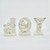 Christmas JOY Angel Cherub Candlestick Holders