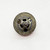 Gibbs Vintage Gibbs Tin Litho Toy Top, close-up of vintage metal toy top showing worn surface and intricate design.
