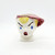 Vintage Porcelain Small Boy With Hat 3.5" Vase