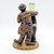 Coca-Cola Stanton Arts 1997 Coca-Cola "Big, Big Taste" With Emmett Kelly Limited Edition Figurine, detailed figure of a clown leaning on a Coke bottle, on a wooden base.