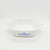 Corning Ware Petite Cornflower Blue Pan P-41-B, white ceramic baking dish with blue floral pattern, oval shape, and small handles on each side.