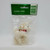 King Importing Inc. King Importing Holiday Cheer Winter Wonderland Unicorn Christmas Ornament, cream-colored unicorn with pink bow and gold hanging loop in plastic packaging.