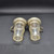 Vintage Oil Lamps Shaped Salt & Pepper Shakers