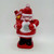 Vintage Rubber 6" Santa Claus Piggy Bank