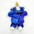 Porcelain Blue 9" Clown Jester Doll 