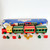 International Christmas 1996 Handcrafted 22 Piece Wood Christmas Train