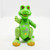 Soma 1992 Glo Dino Light-up Eyes Green Dinosaur Battery Operated Toy