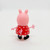Jazwares 2003 Peppa Pig Polka Dot Dress 2.5" Action Figure