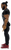 Mattel 2021 WWE Roman Reigns 7-inch action figure wearing black t-shirt with "Acknowledge Your Tribal Chief" and "1000 Champion Roman Reigns" on it.  Roman is also wearing black pants and red sneakers.