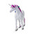 All unicorns are quiet creatures, but the pink unicorn represents the spirited branch of the family. Their bright-colored manes and been passed from generation to generation, along with their desire for journeys and adventures.