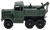 Lesney Matchbox no. 64 Scammell Breakdown Truck military diecast vehicle. This Breakdown Truck features an olive green body & baseplate, double cable hook and 3 axles.  The vehicle was Made in England and is 2.5-inches long.