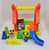 Disney Mickey Mouse Carry Around School by Mattel.  The playset comes with 4 Mickey Mouse and Friends characters to replicate day at school.  The playset is for ages 2 & up and is plastic fold up for easy carry and storage.