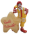 McDonald's Happy Meal toy #4 Ronald McDonald glow-in-the-dark 3-inch tall figurine from the 1988 Bedtime Happy Meal series.  Ronald is leaning on a star that says Ronald McDonald.  The series contained 5 different items to represent bedtime essentials.