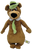 Leisure Systems Inc. 14-inch tall plush of Yogi Bear wearing his green hat and green tie.  Leisure Systems previously owned Yogi Bear's Jellystone Park Camp-Resorts.