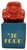 AVON 1936 Ford Oland After Shave Bottle (Empty), red plastic bottle placed on top of a blue box with '1936 FORD' in yellow lettering.