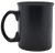 Harley-Davidson 2013 black coffee mug sold by Hallmark.  The mug features the Harley-Davidson logo on one side of the black mug and orange on the inside of the mug.  The ceramic mug is dishwasher and microwave safe.
