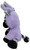 KellyToy Easter Bunny Zebra 12" Plush, purple zebra plush toy with black and white striped details, floppy ears, and a tail.